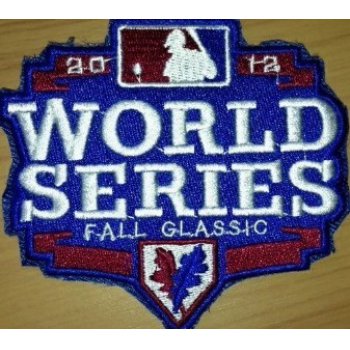 2012 World Series Patch