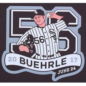 2017 Chicago White Sox #56 Mark Buehrle Retirement Patch