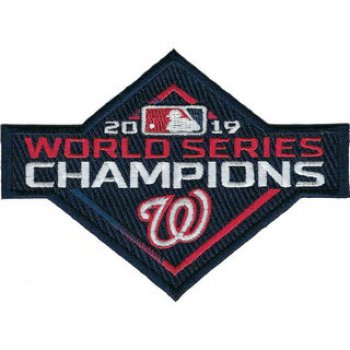 2019 MLB World Series Champions Washington Nationals Jersey Patch