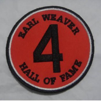 Baltimore Orioles Earl Weaver the Hall of Fame Patch