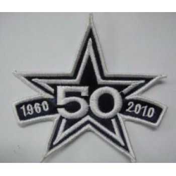 Dallas Cowboys 50th Anniversary Patch