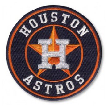 Houston Astros Road MLB Patch (No Shipping Charge)