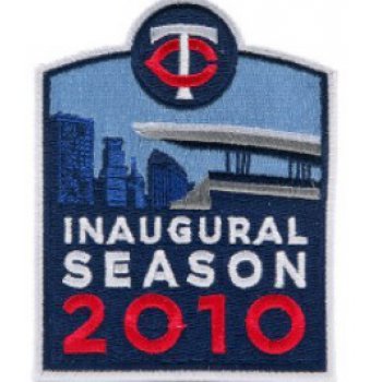 Minnesota Twins 2010 Stadium Inaugural Season Patch