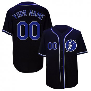 Dodgers Navy Men's Customized Cool Base New Design Jersey