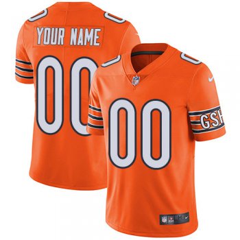Youth Nike Chicago Bears Orange Customized Vapor Untouchable Player Limited Jersey