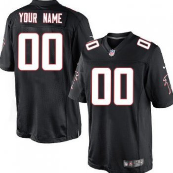 Men's Nike Atlanta Falcons Customized Black Limited Jersey