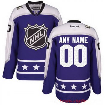 Youth Central Division Reebok Purple 2017 NHL All-Star Game Custom Stitched Hockey Jersey