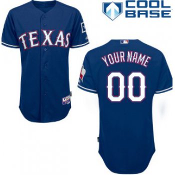 Kids' Texas Rangers Customized 2014 Blue Jersey
