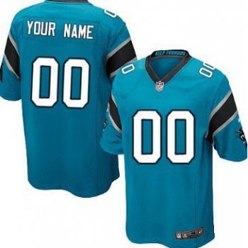 Youth Nike Carolina Panthers Customized Blue Game Jersey