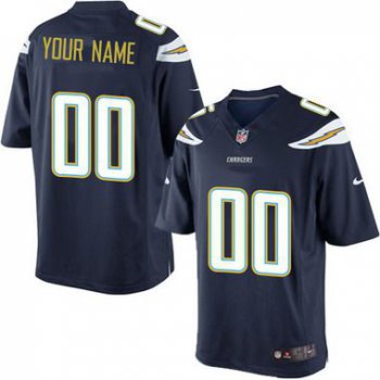 Youth Nike San Diego Chargers Customized 2013 Navy Blue Game Jersey