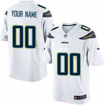 Kids' Nike San Diego Chargers Customized 2013 White Game Jersey