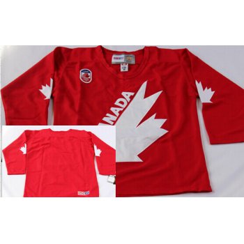1991 Olympics Canada Men's Customized Red Jersey