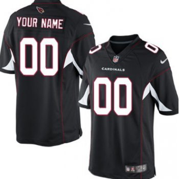 Men's Nike Arizona Cardinals Customized Black Limited Jersey