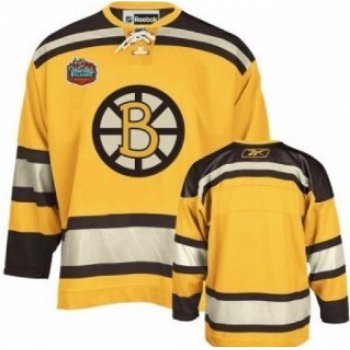 Boston Bruins Mens Customized Yellow Jersey