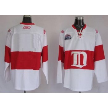 Detroit Red Wings Mens Customized White Winter Classic Jersey
