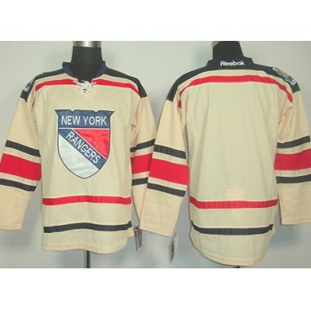 New York Rangers Mens Customized 2012 Winter Classci Cream Jersey