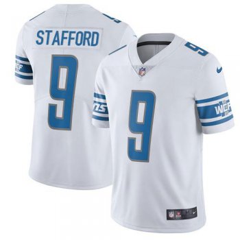 Youth Nike Detroit Lions #9 Matthew Stafford White Stitched NFL Vapor Untouchable Limited Jersey