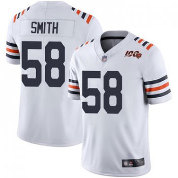 Bears #58 Roquan Smith White Alternate Youth Stitched Football Vapor Untouchable Limited 100th Season Jersey