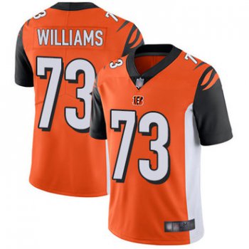Bengals #73 Jonah Williams Orange Alternate Youth Stitched Football Vapor Untouchable Limited Jersey