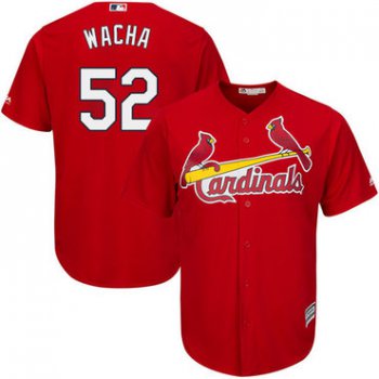 Cardinals #52 Michael Wacha Red Cool Base Stitched Youth Baseball Jersey
