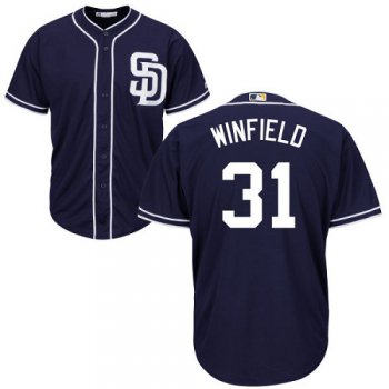 Padres #31 Dave Winfield Navy blue Cool Base Stitched Youth Baseball Jersey