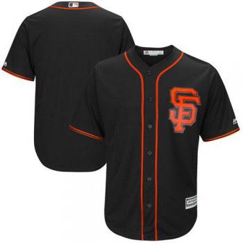 Giants Blank Black Alternate Stitched Youth Baseball Jersey