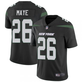 Jets #26 Marcus Maye Black Alternate Youth Stitched Football Vapor Untouchable Limited Jersey