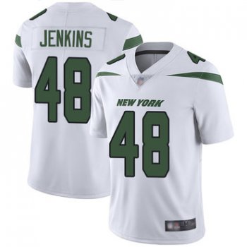 Jets #48 Jordan Jenkins White Youth Stitched Football Vapor Untouchable Limited Jersey
