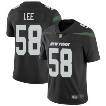 Jets #58 Darron Lee Black Alternate Youth Stitched Football Vapor Untouchable Limited Jersey