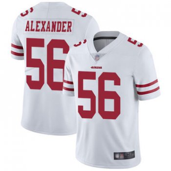 49ers #56 Kwon Alexander White Youth Stitched Football Vapor Untouchable Limited Jersey