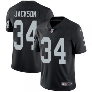 Youth Nike Oakland Raiders 34 Bo Jackson Black Team Color Stitched NFL Vapor Untouchable Limited Jersey