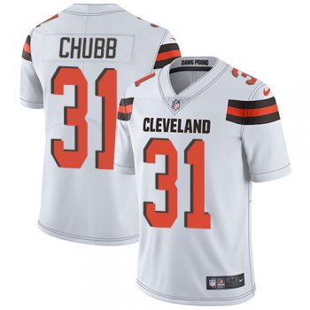 Nike Browns #31 Nick Chubb White Youth Stitched NFL Vapor Untouchable Limited Jersey