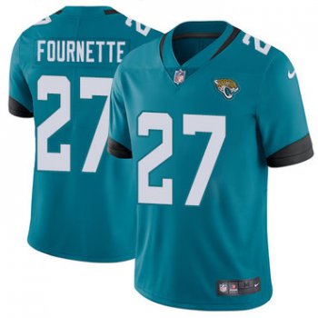 Nike Jaguars #27 Leonard Fournette Teal Green Team Color Youth Stitched NFL Vapor Untouchable Limited Jersey