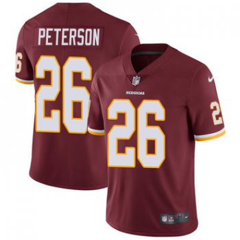 Youth Nike Washington Redskins #26 Adrian Peterson Burgundy Red Team Color Stitched NFL Vapor Untouchable Limited Jersey
