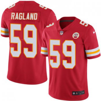 Nike Chiefs #59 Reggie Ragland Red Team Color Youth Stitched NFL Vapor Untouchable Limited Jersey