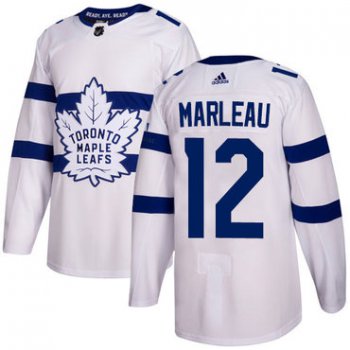 Adidas Toronto Maple Leafs #12 Patrick Marleau White Authentic 2018 Stadium Series Stitched Youth NHL Jersey