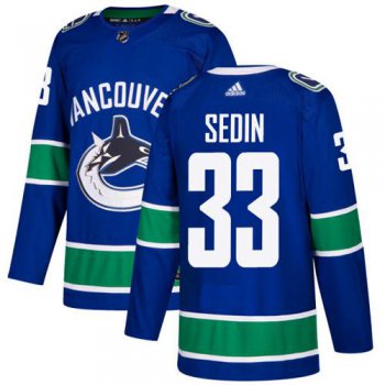 Adidas Vancouver Canucks #22 Daniel Sedin Stitched Blue Third Youth NHL Jersey