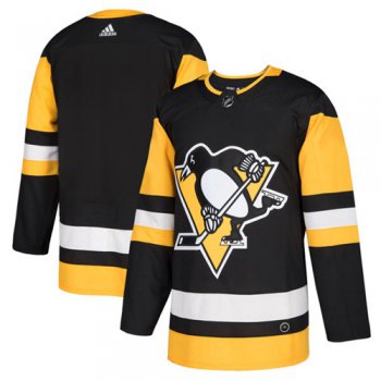Adidas Pittsburgh Penguins Blank Black Home Authentic Stitched Youth NHL Jersey