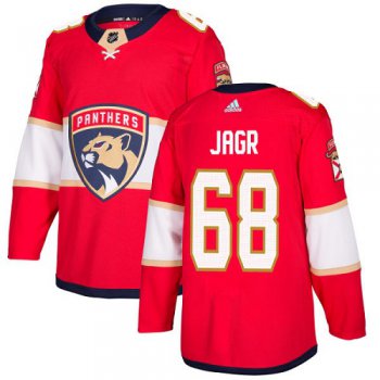 Adidas Florida Panthers #68 Jaromir Jagr Red Home Authentic Stitched Youth NHL Jersey