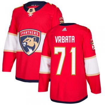 Adidas Florida Panthers #71 Radim Vrbata Red Home Authentic Stitched Youth NHL Jersey