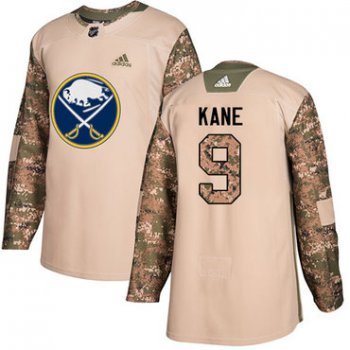 Adidas Sabres #9 Evander Kane Camo Authentic 2017 Veterans Day Youth Stitched NHL Jersey