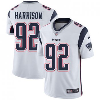 Nike New England Patriots #92 James Harrison White Youth Stitched NFL Vapor Untouchable Limited Jersey