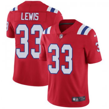 Youth Nike New England Patriots #33 Dion Lewis Red Alternate Stitched NFL Vapor Untouchable Limited Jersey