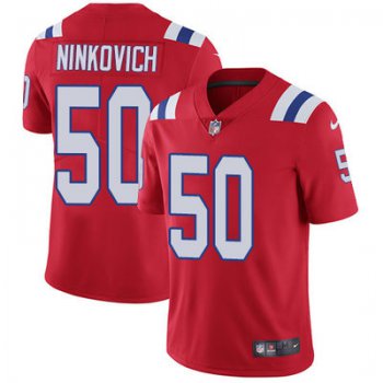 Youth Nike New England Patriots #50 Rob Ninkovich Red Alternate Stitched NFL Vapor Untouchable Limited Jersey