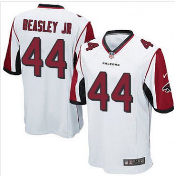 Youth Nike Falcons #44 Vic Beasley Jr White Stitched NFL Elite Jersey