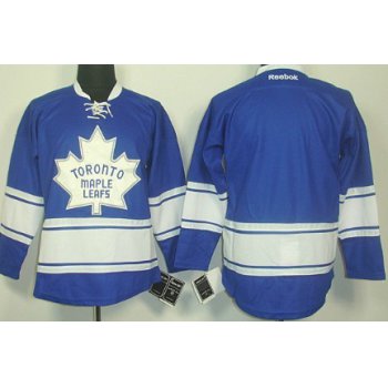 Toronto Maple Leafs Blank Blue Third Kids Jersey
