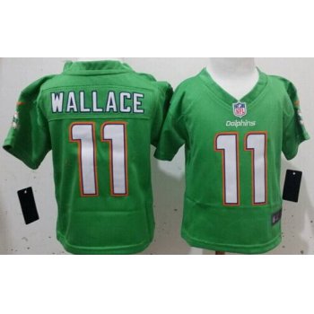 Nike Miami Dolphins #11 Mike Wallace 2013 Green Toddlers Jersey