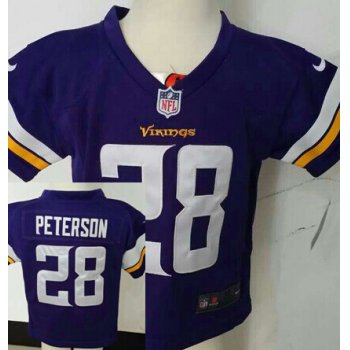 Nike Minnesota Vikings #28 Adrian Peterson 2013 Purple Toddlers Jersey