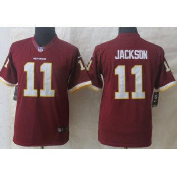 Nike Washington Redskins #11 DeSean Jackson Red Limited Kids Jersey