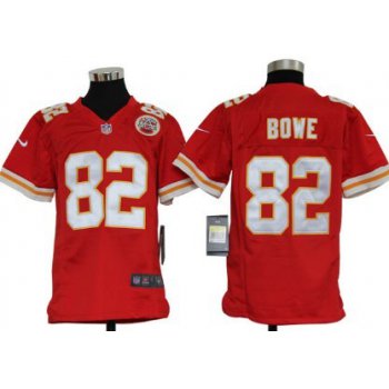 Nike Kansas City Chiefs #82 Dwayne Bowe Red Game Kids Jersey
